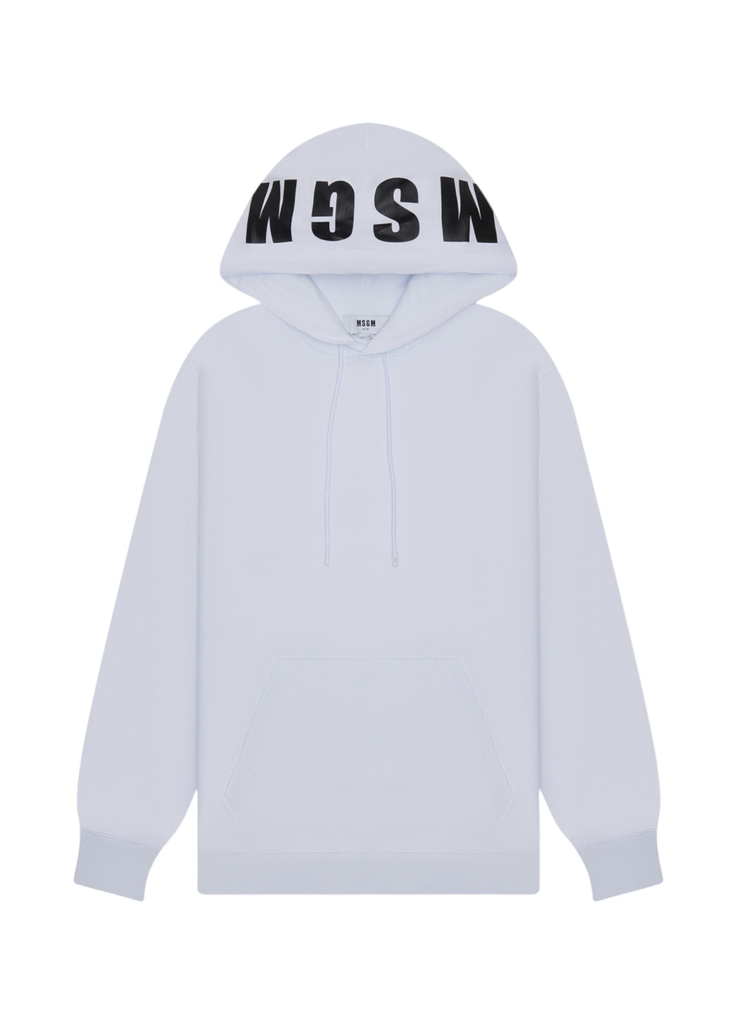 Maxi Logo Hoodie-White