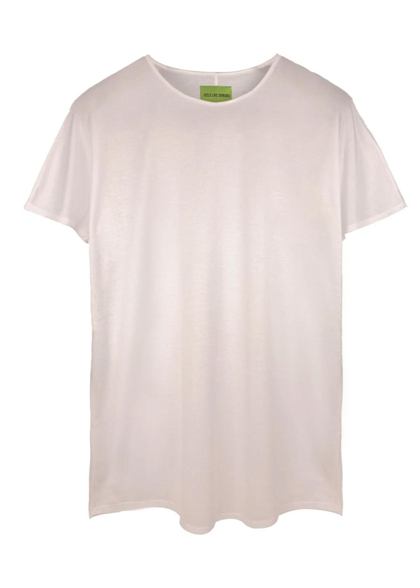 Mercerized Cotton T-Shirt-White