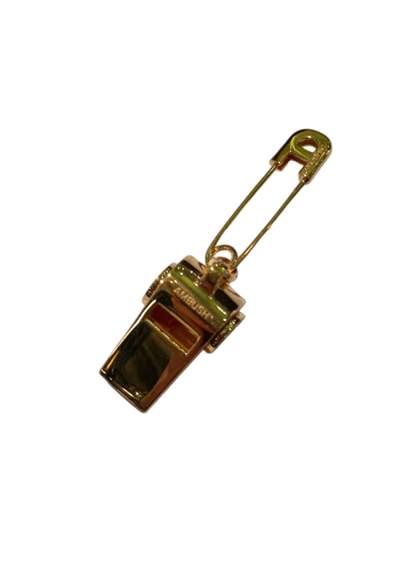 Whistle Charm Earring-Gold