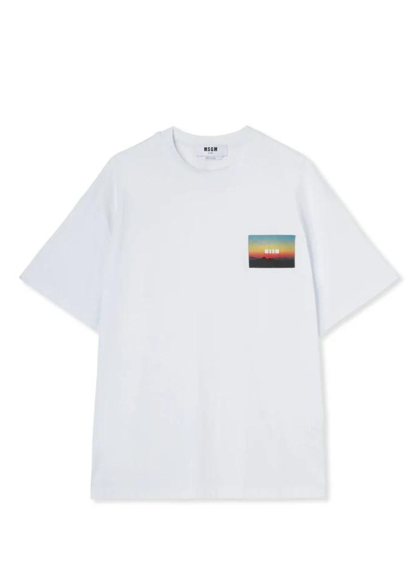 Sunset T-Shirt-White