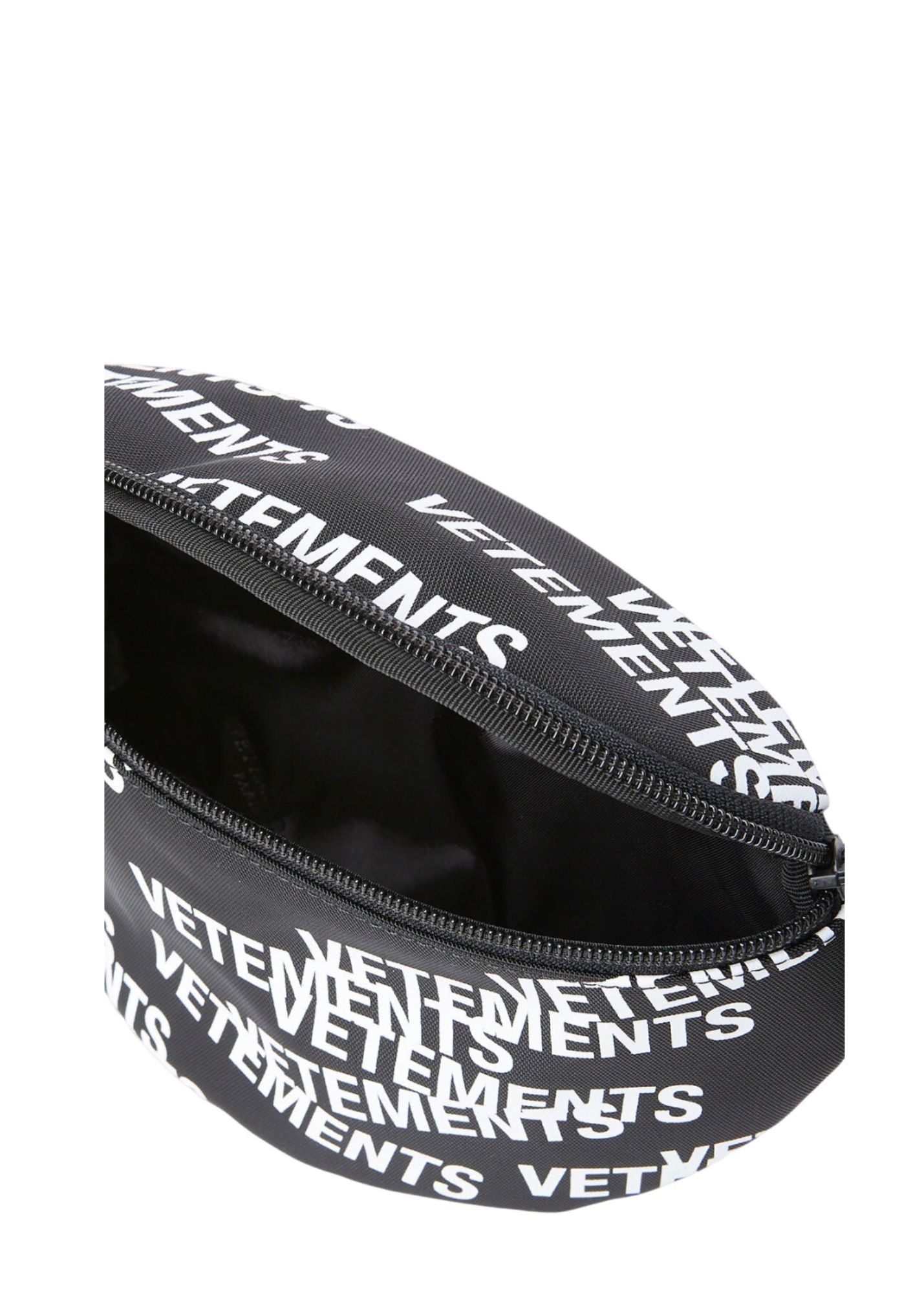 Stamped Logo Belt Bag-Black