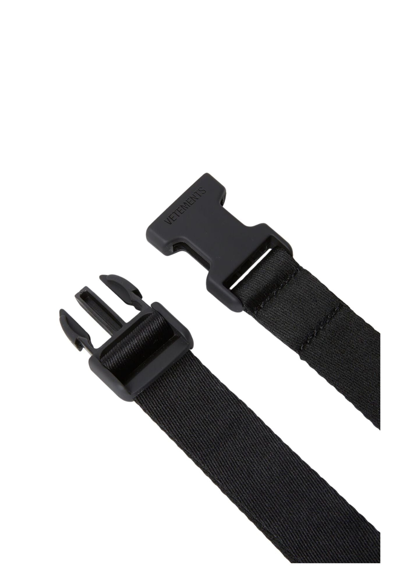 Stamped Logo Belt Bag-Black