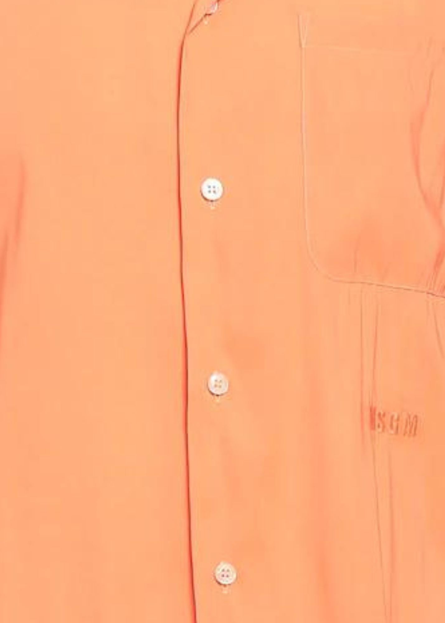Short Sleeve Shirt-Peach