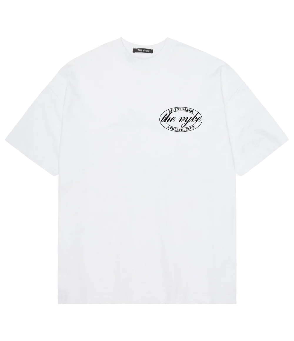 Athletic Club Tee White