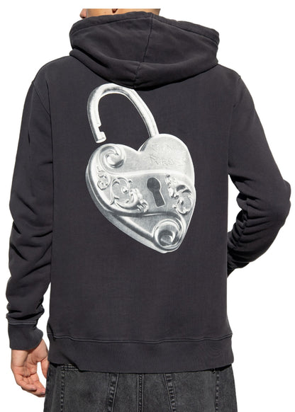 Klein Lovelock Hoodie-Washed Black