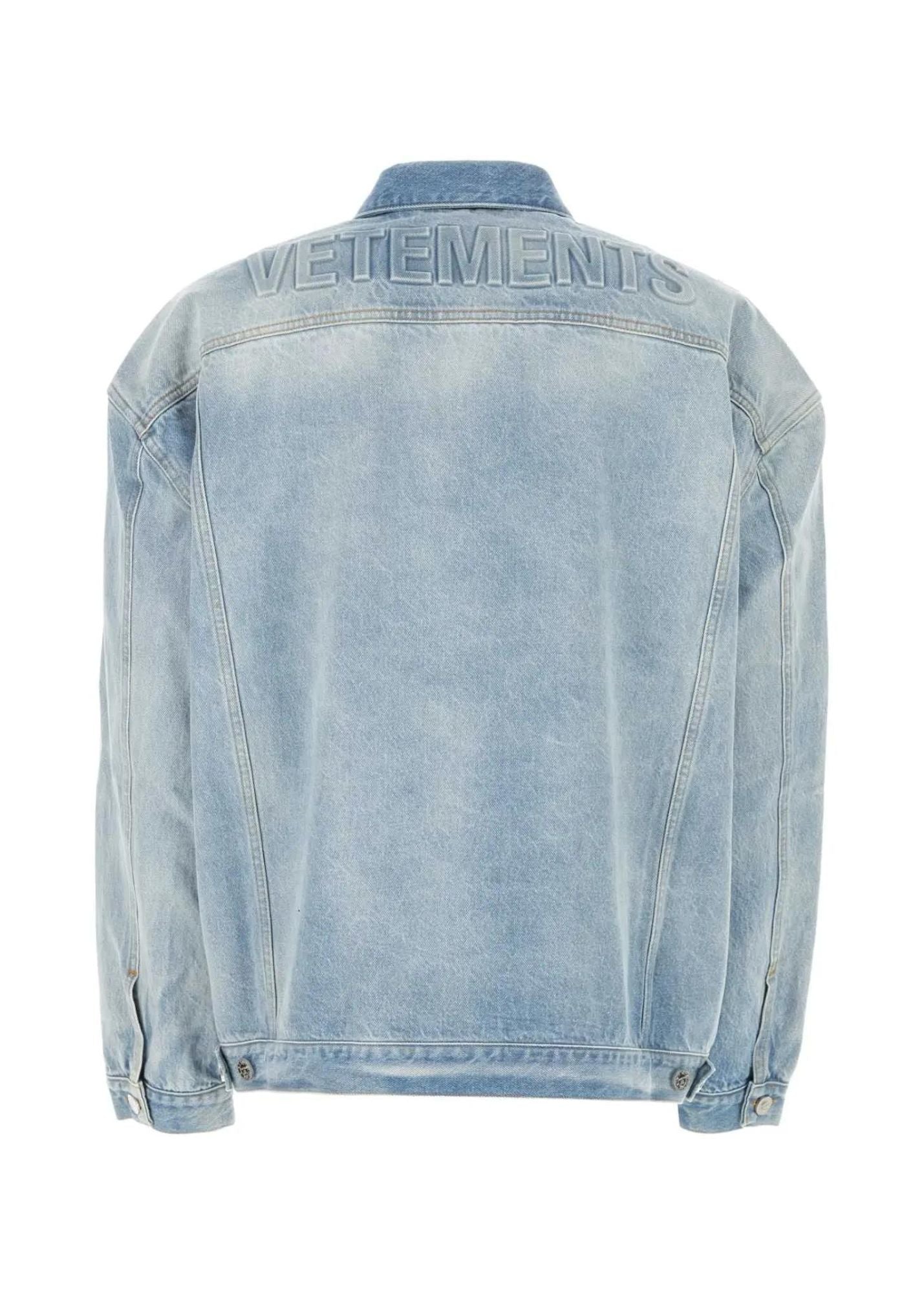 Over Sized Jacket-Denim Blue