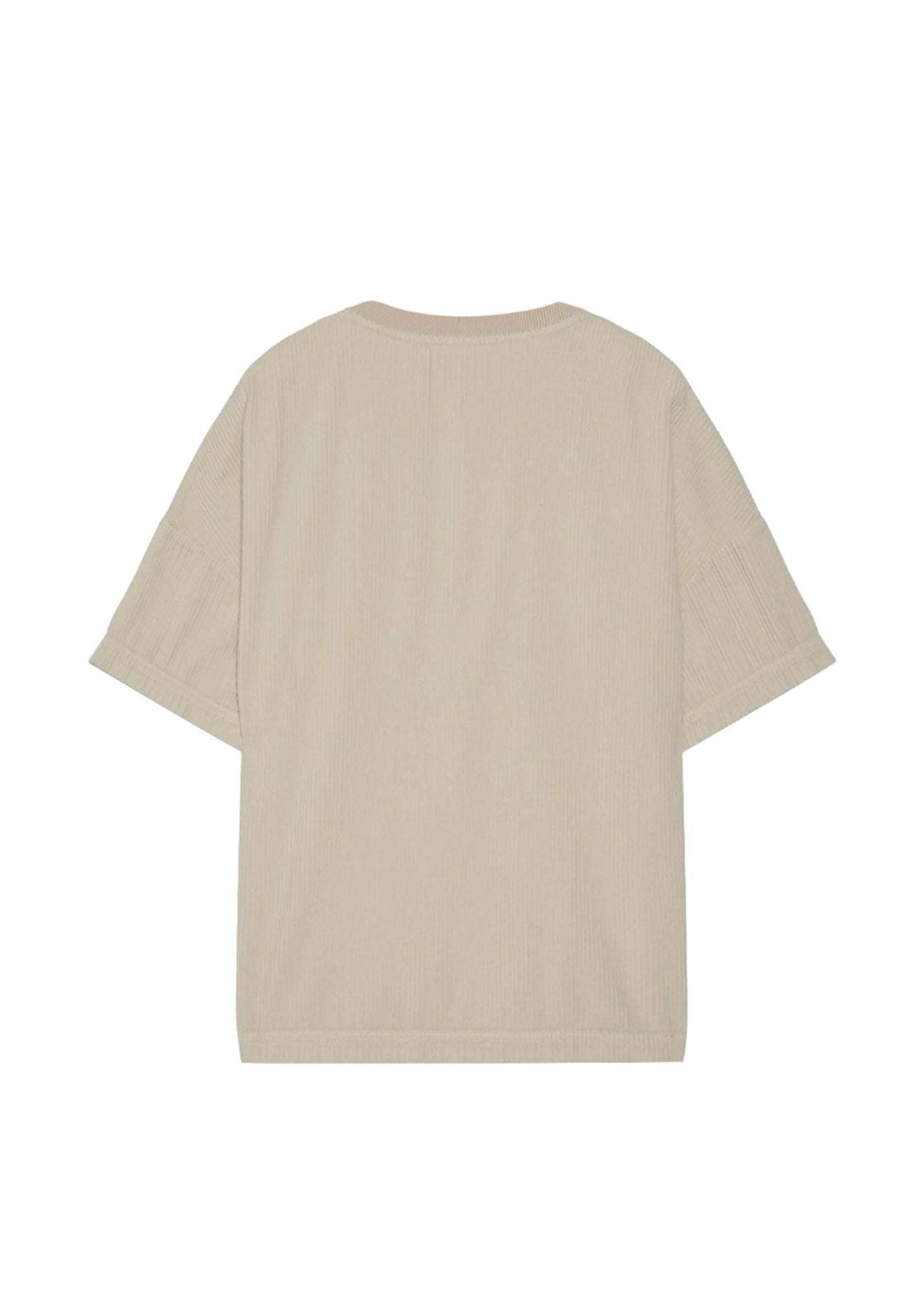Bicycle Collar Tshirt-Ecru