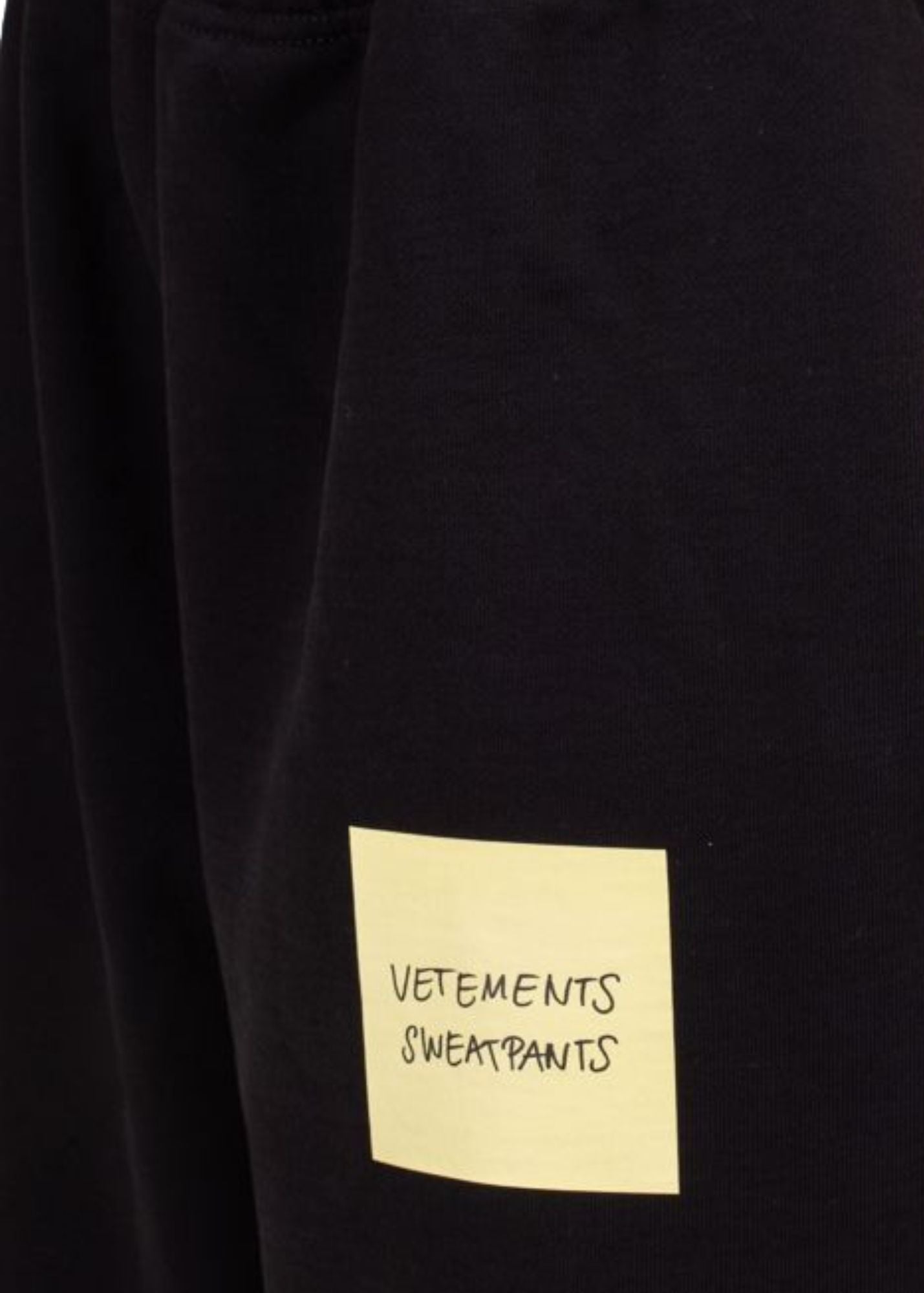 Knitted trousers-Black