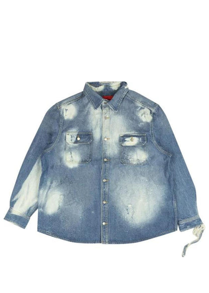 Denim Shirt-Wash Bleach