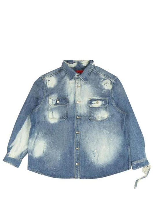 Denim Shirt-Wash Bleach