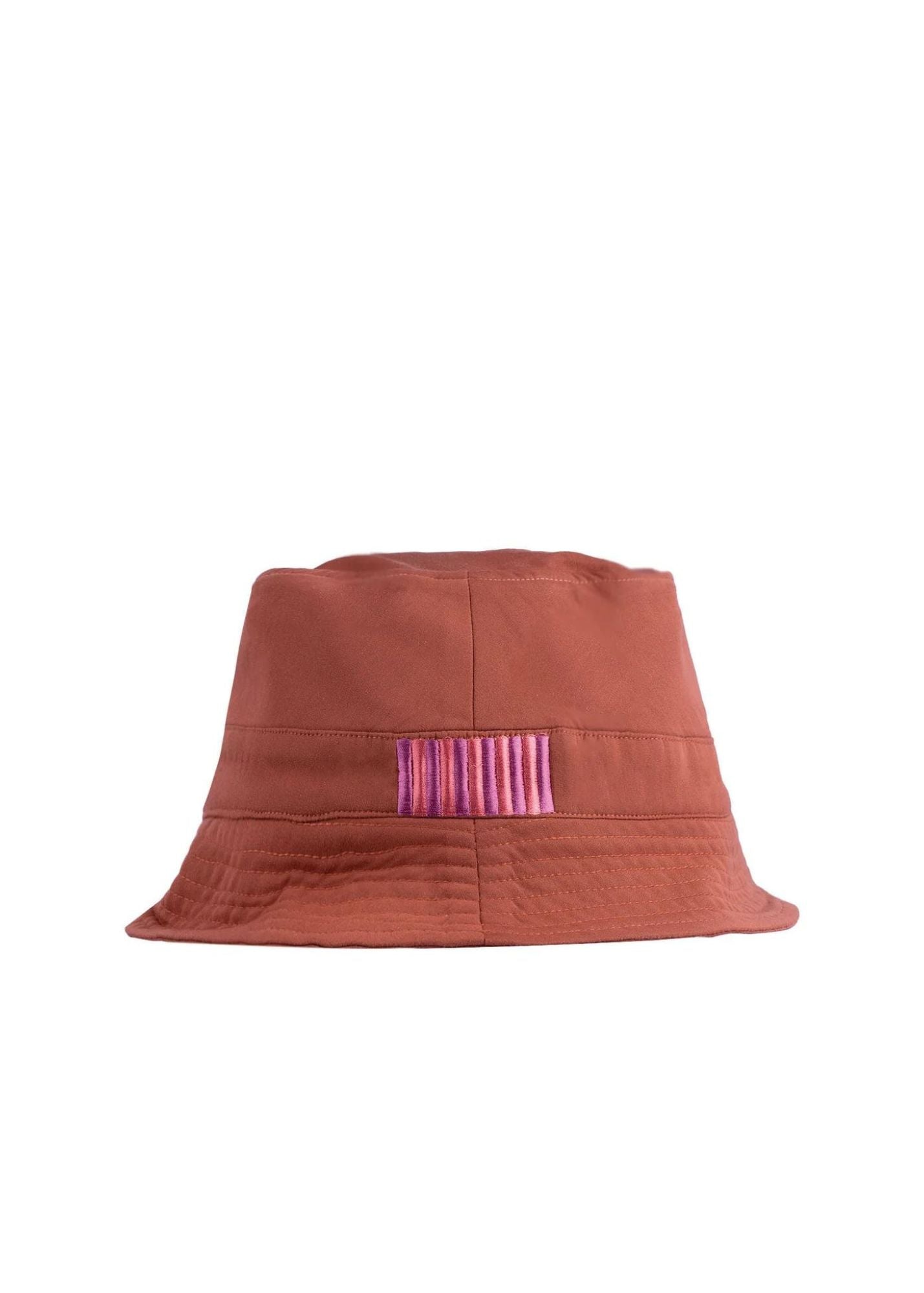 Bucket ItalianCupro Hat-Amethyst Pink