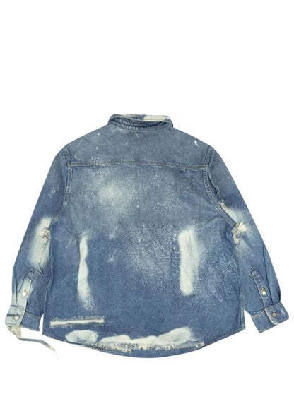 Denim Shirt-Wash Bleach