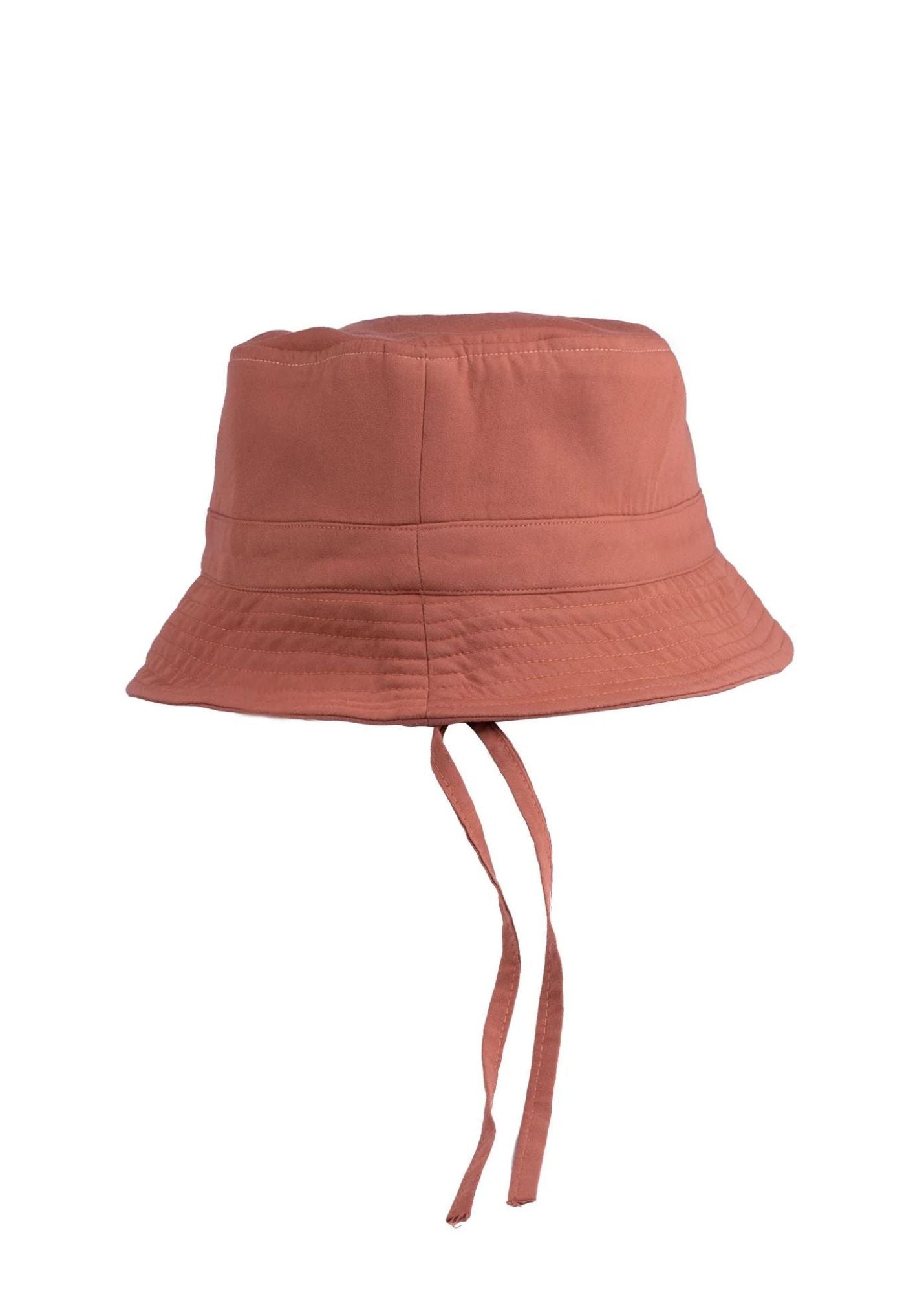 Bucket ItalianCupro Hat-Amethyst Pink