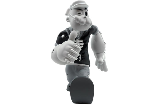 Cote Escriva Creepy Popeye Figure Gray