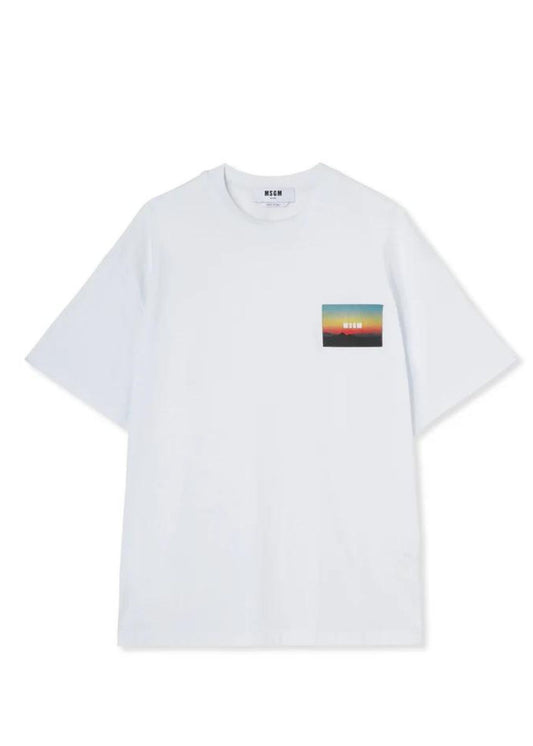 Sunset T-Shirt-White