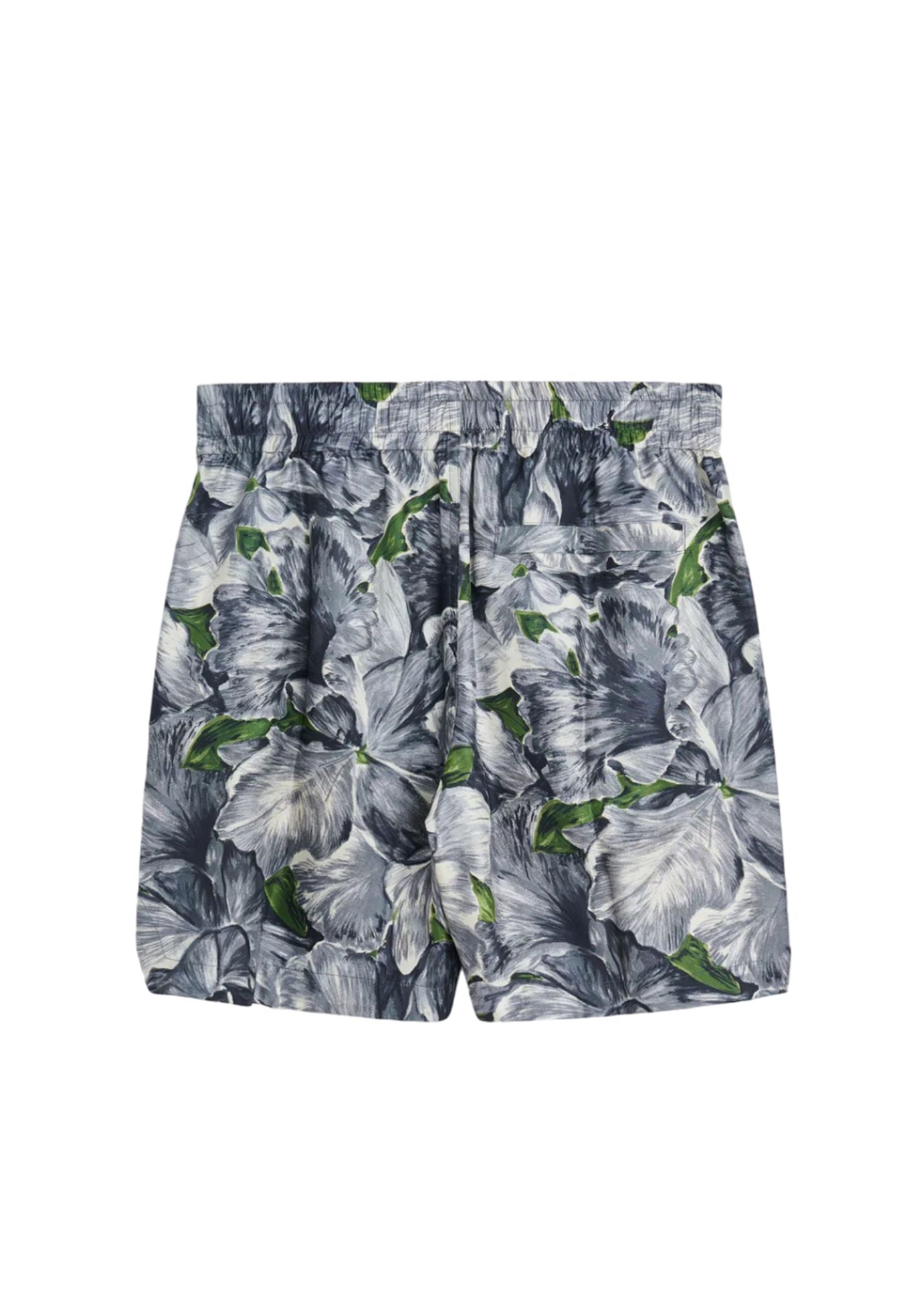 Silk Short Aop-Grey