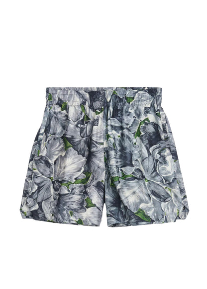 Silk Short Aop-Grey