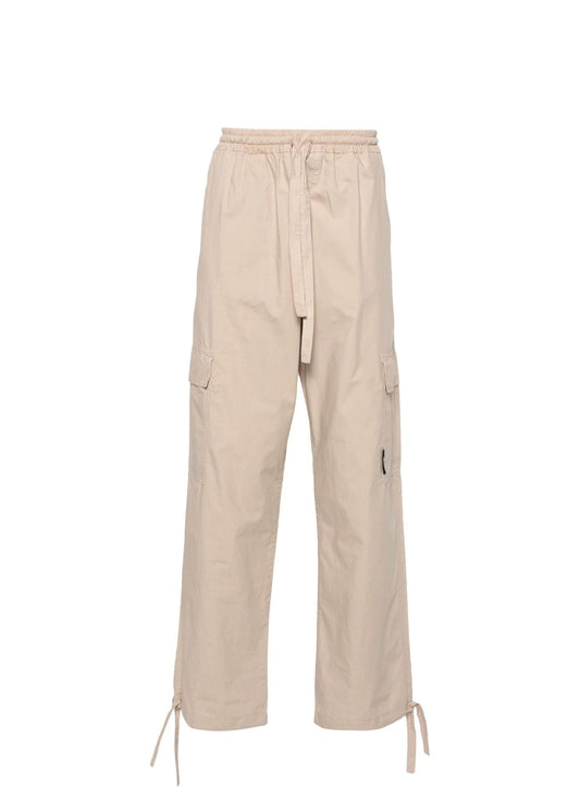 Straight Cargo Pant-Beige